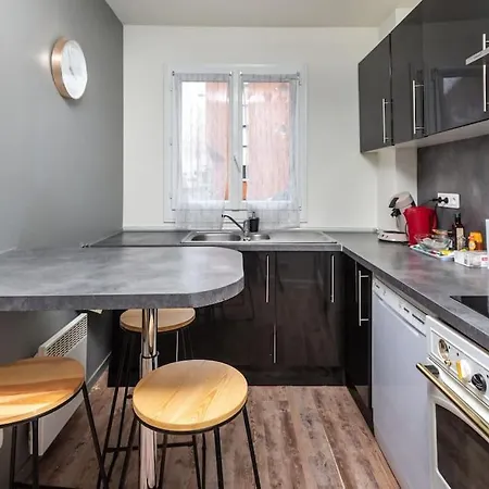 Duplex Cosy Et Contemporain Avec Parking Prive