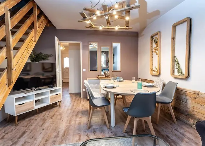 Duplex Cosy Et Contemporain Avec Parking Prive *